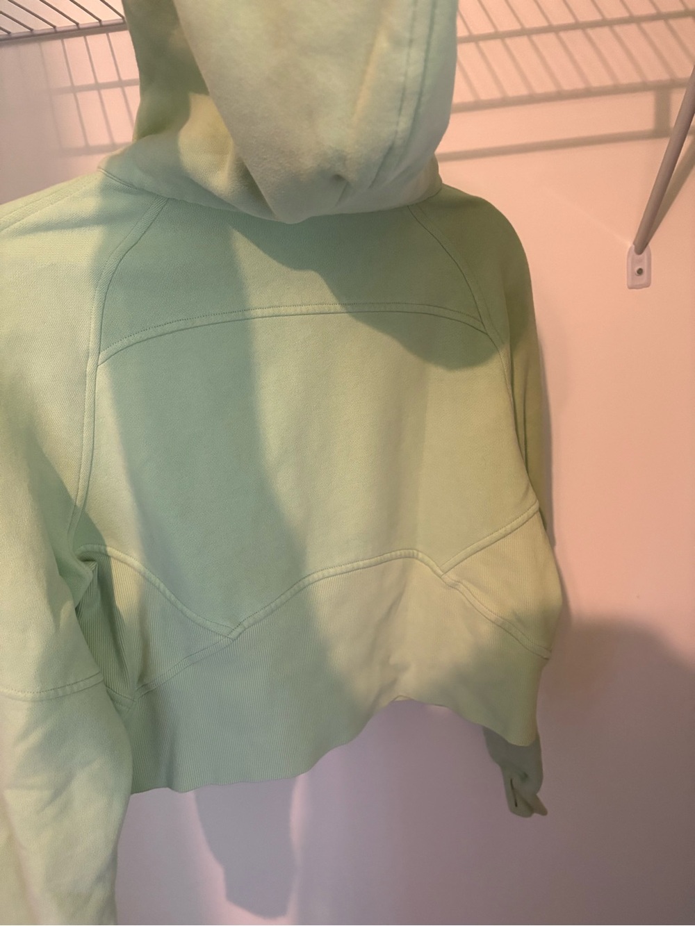 Lululemon Half-Zip Sweatshirt - Light Mint - Picture 6 of 9